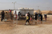 Water in Refugee Camp Al-Zaatari