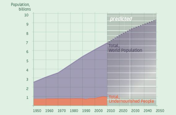 Global population and hunger
