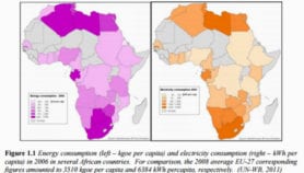 Les énergies renouvelables en Afrique cartographiées