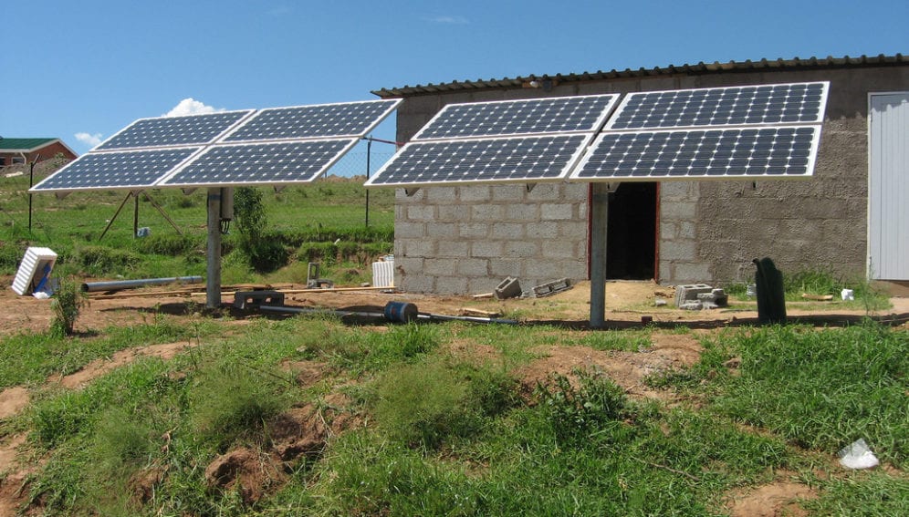 Solar energy in Africa
