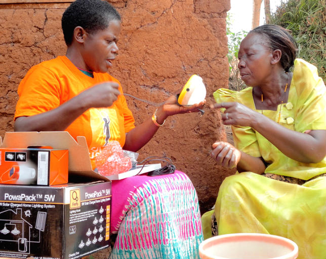 Solar Sisters in Uganda
