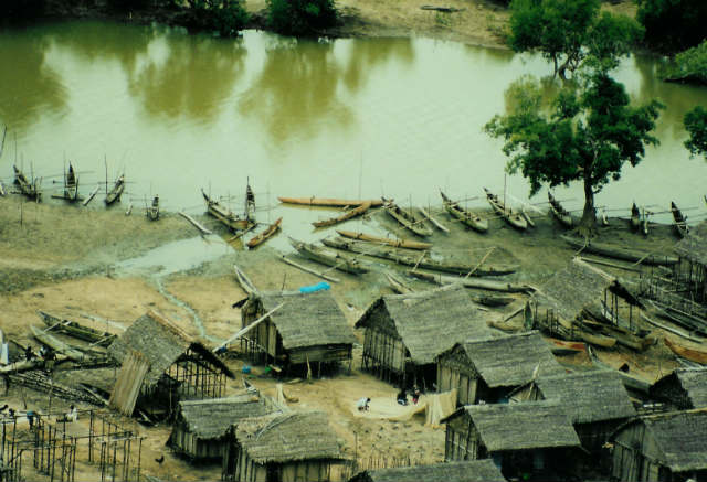 Fishermen's village in Madagascar