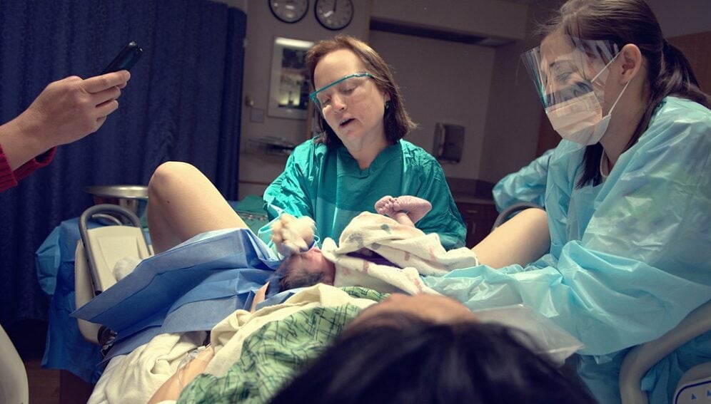 C-section