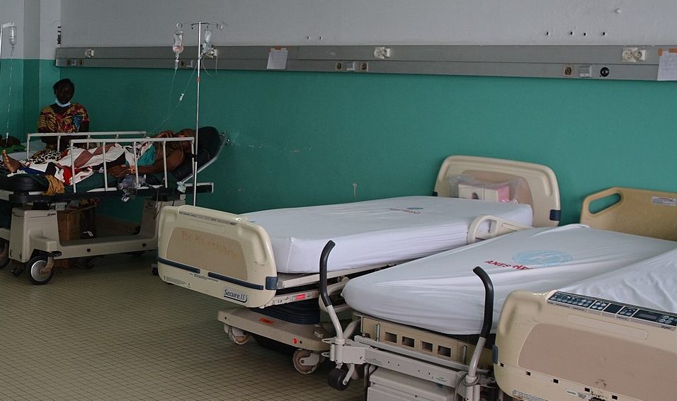 Hospital room in Cameroon