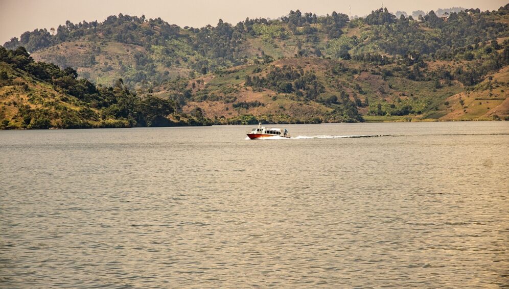 Kivu lake DRC
