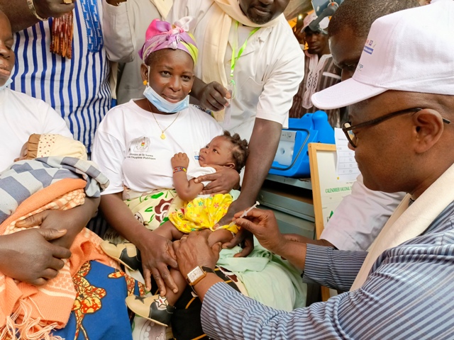 Vaccination palu Burkina