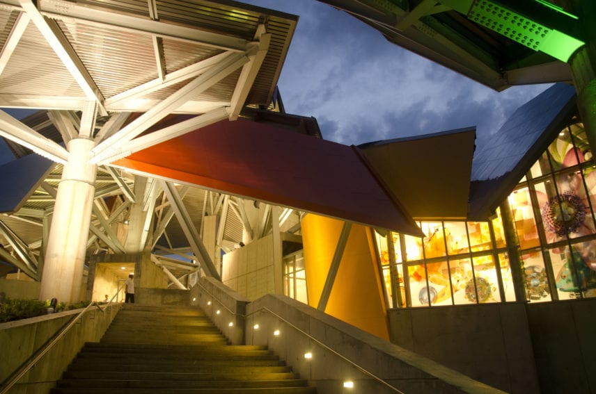 The Biomuseo has 4,000 square feet and will have eight permanent exhibition galleries that combine art and science.
