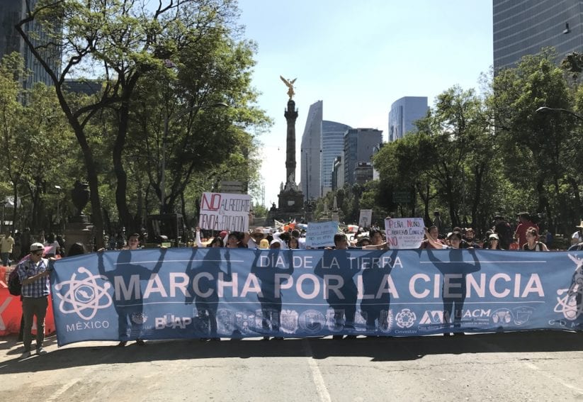 En México, además del DF se sumaron marchas en otras 14 ciudades.
