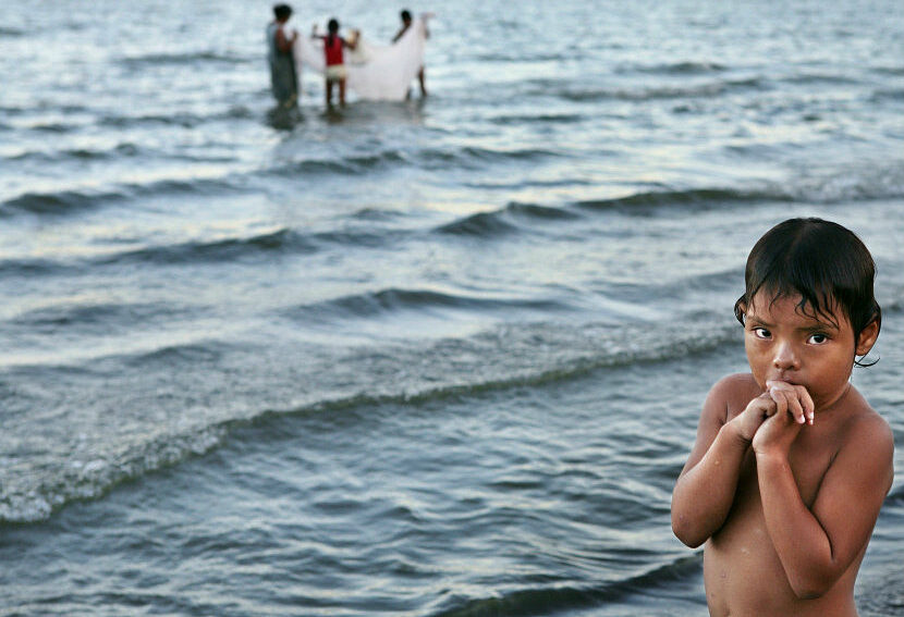 Child on the lake 2