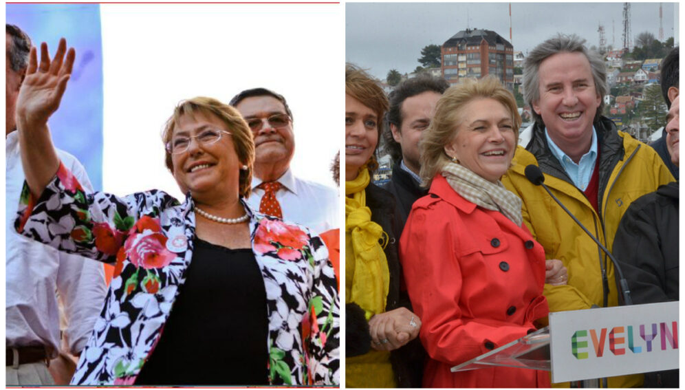 Candidatas Chile MIchelleBachelet Evelyn2014