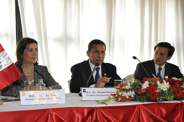 Humala Tailandia Presidencia del Peru
