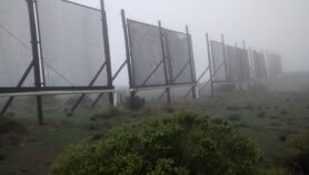 Niebla en el futuro del agua potable en Chile