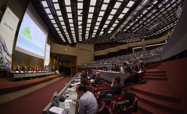 Plenary Session at GEO-X Summit in Geneva