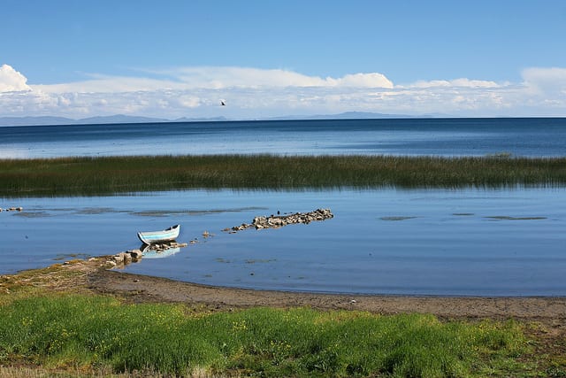 vista lago titicaca bolivia
