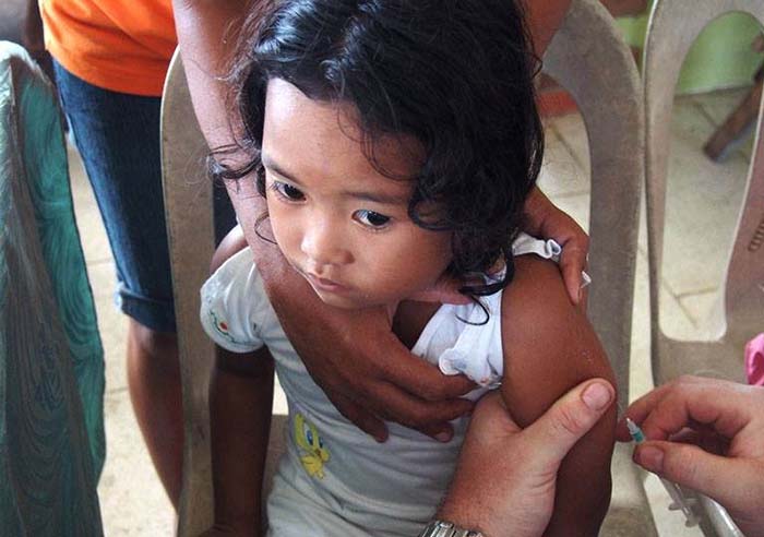 Immunisation baby