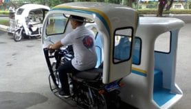 Rickshaw gets an upgrade with abaca-made sidecar
