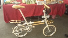 Philippine bamboo bike going on an epic trip