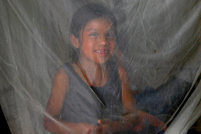 girl in mosquito net_Pan American Health Organization_Flickr