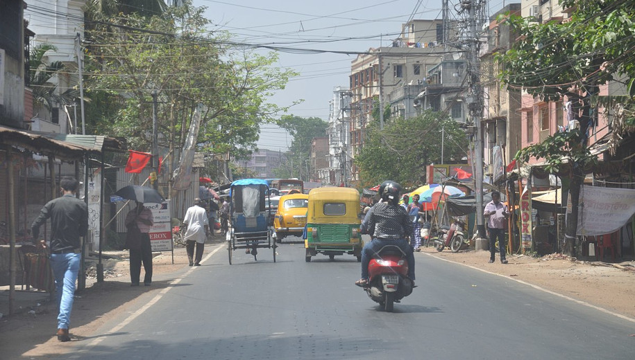 Motorcycle in Kolkata