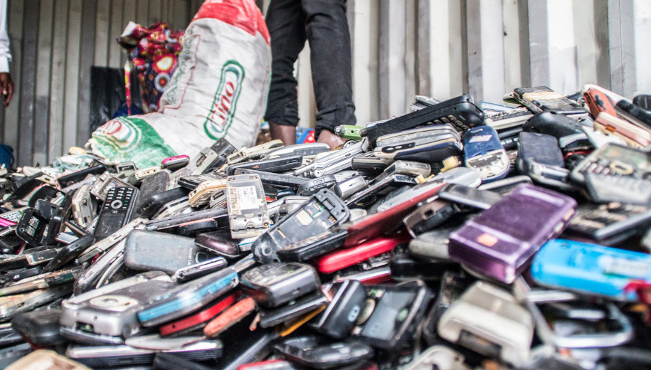 discarded phones
