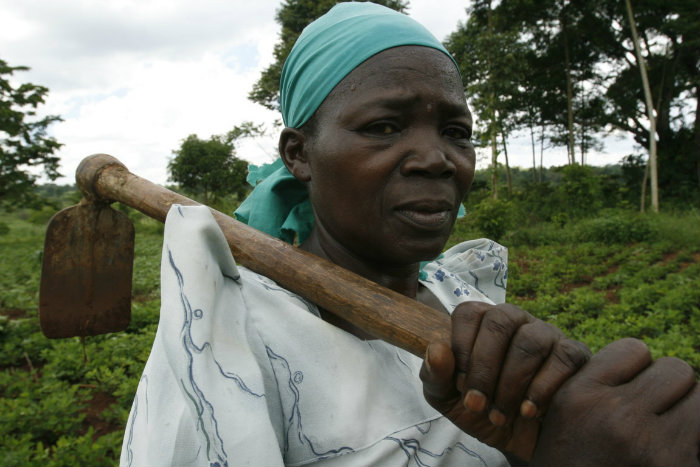 A women farmer africa