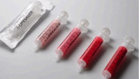 Red alert makes syringes safer