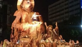 Rio carnival stars environmental disaster