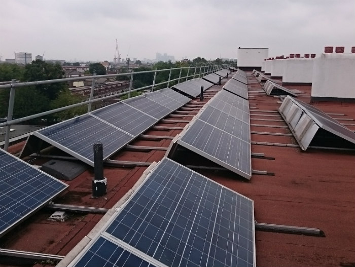 Repowering London Solar Panels