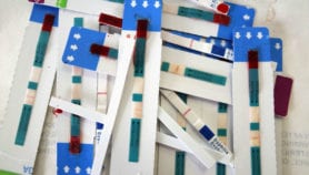 HIV-test kits given to women boost testing in men