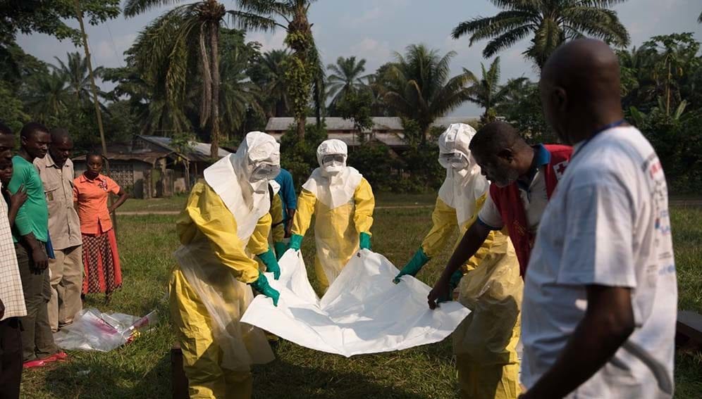 Ebola outbreak in DRC - Training Pic