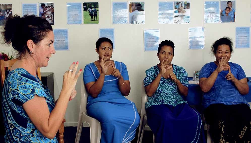 Deaf students in Samoa - MAIN
