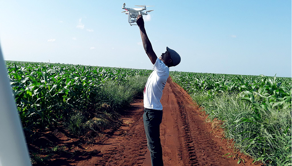 Drone farming series - farmer centre