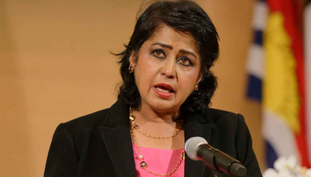 Ms Ameenah Gurib-Fakim, former and first female President of the Republic of Mauritius.