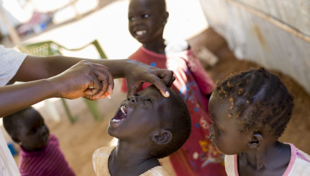 Polio Vaccination Campaign in South Sudan