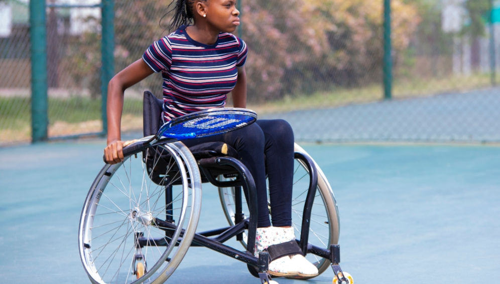 Wheelchair Tennis SA - Development Tournament at Polokwane, South Africa, 2 January 2019. Original public domain