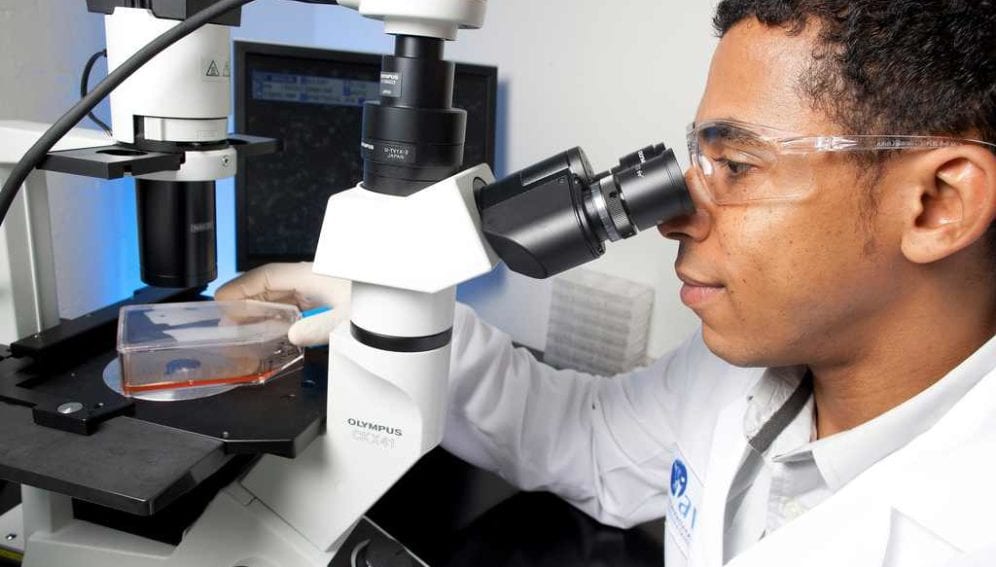 scientists in lab