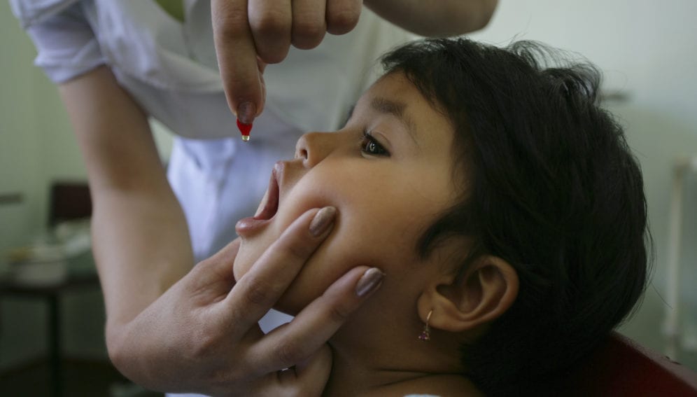 Oral cholera vaccine works better for adults than kids
