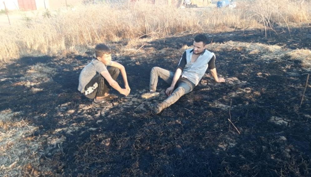 Wheat fires