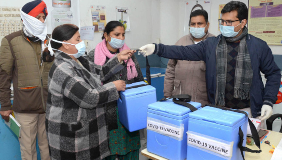 COVID-19 vaccination in Jalandhar