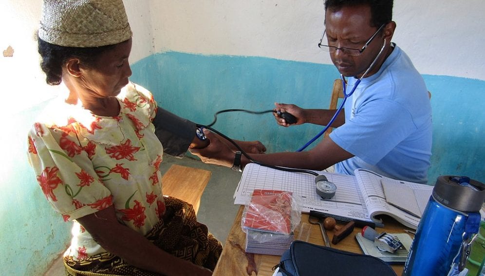 Doctor of mobile health team has Madagacar