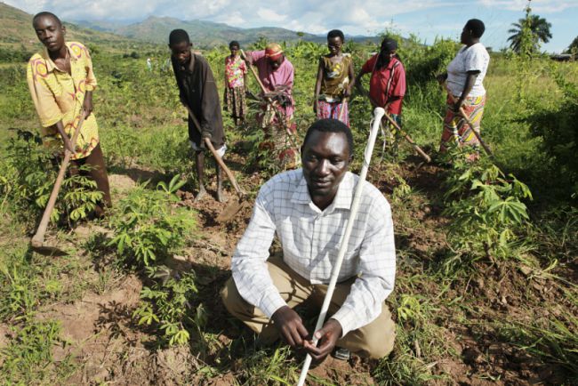 Farmers in Burundi