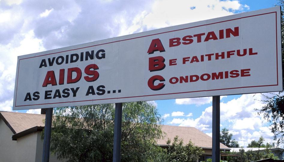 HIV awareness billboard