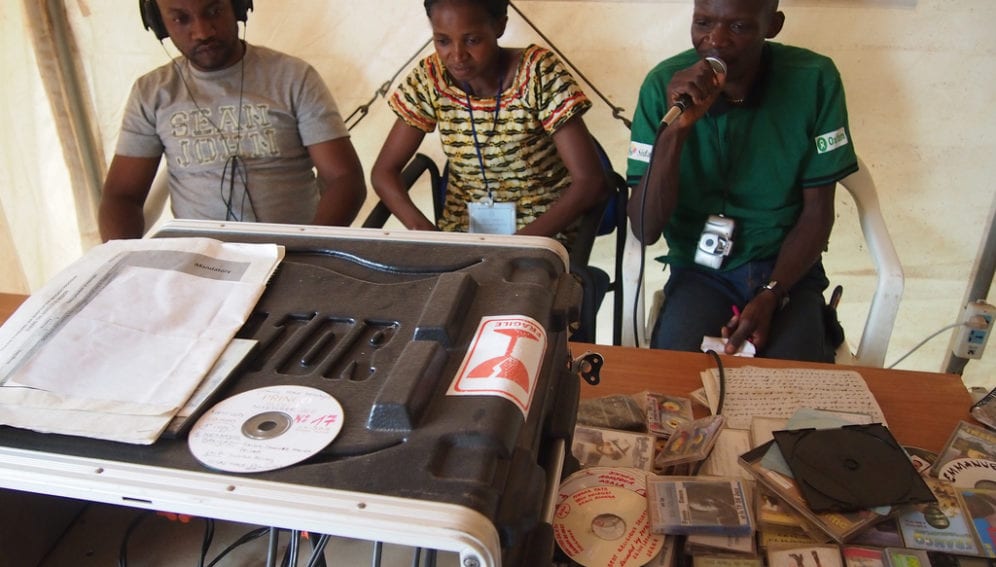 Radio broadcast, DDRRR radio station, DRC