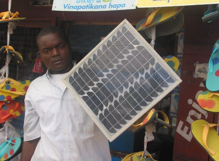 Solar Salesman in Kenya