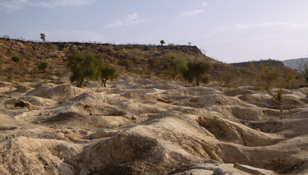 The gold mine in Tamiougou