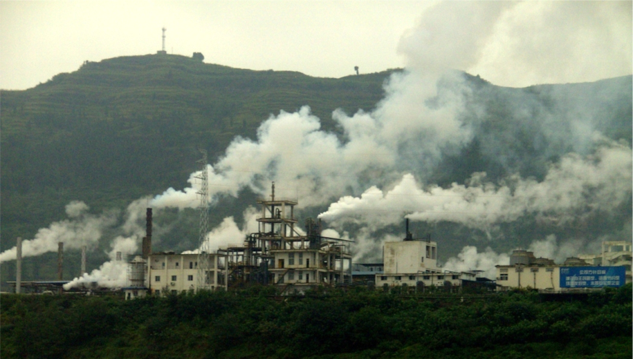 pollution in China - main