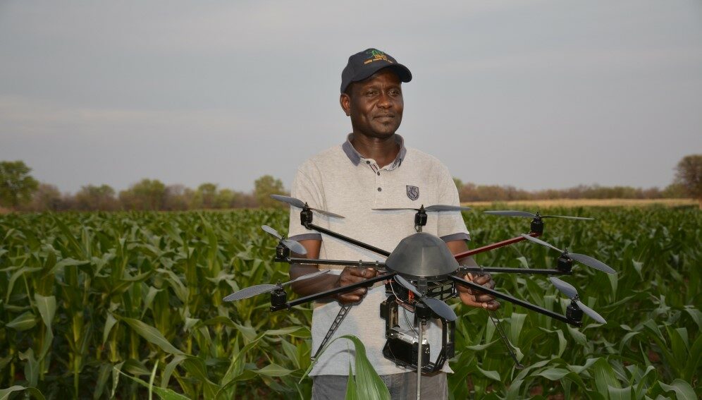 UAV technology demonstration in Zimbabwe.