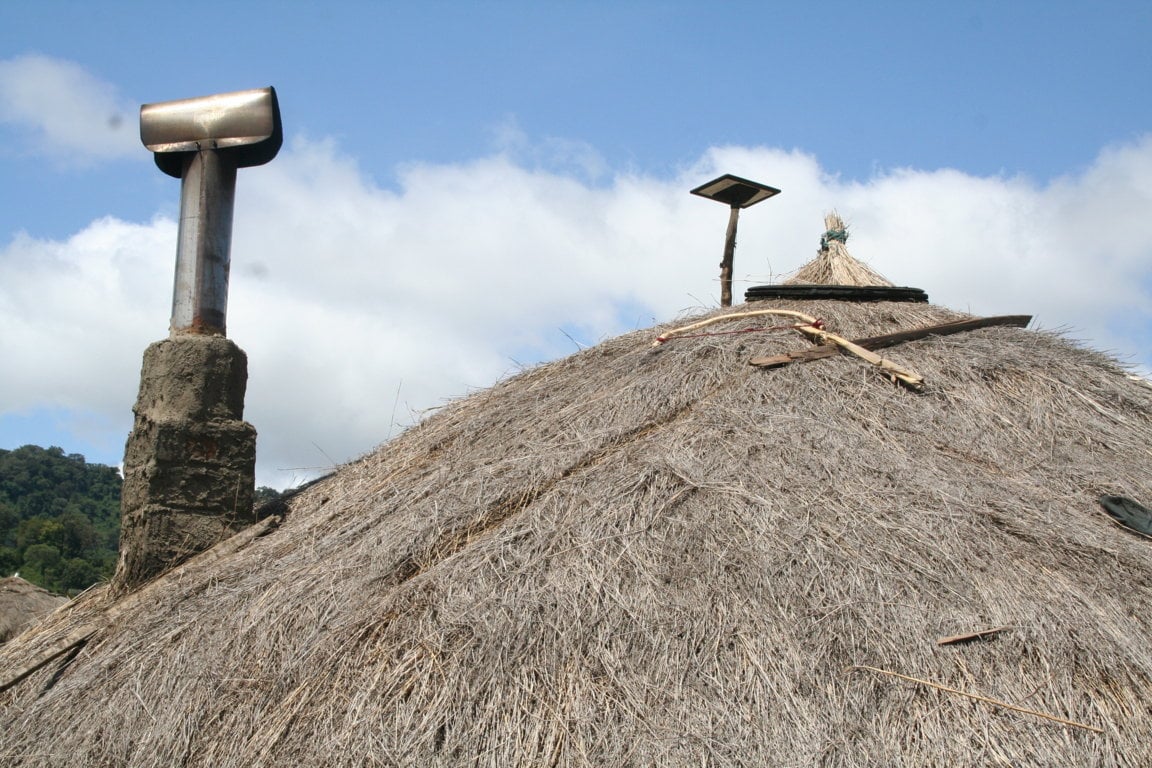 The initial success of the clean stoves initiative led to women working with solar panels. Clean air and light provide clear benefits to households who can afford them.&nbsp;
