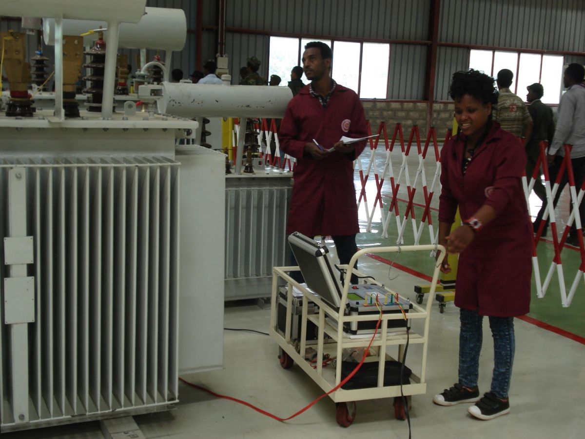 The transformers undergo safety tests before being shipped. According to Yohannes, the transformers Ethiopia imported from India were of such poor quality they would frequently explode
