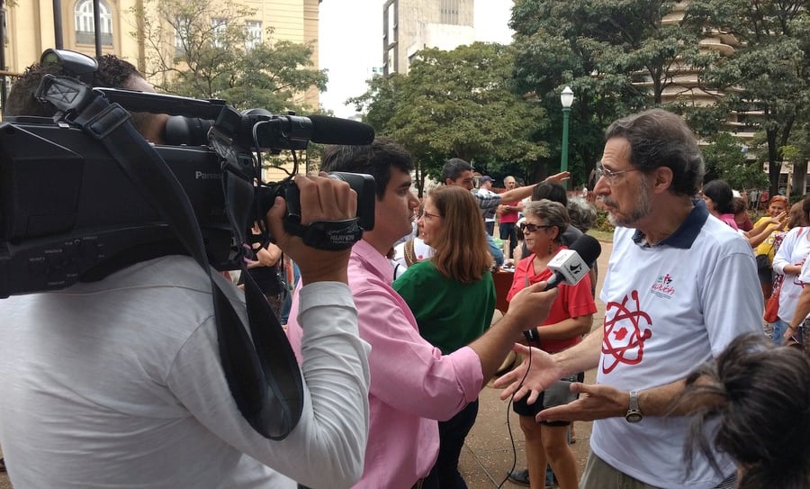 Brazil: Bello Horizonte was one of the 25 Brazilian cities that joined the global initiative, and called the attention of the press. 
